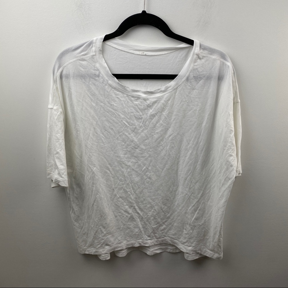 lululemon basic white t shirt